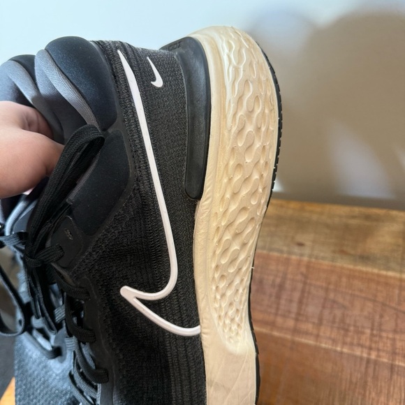 Nike ZoomX Invincible Black and White Athletic Sneakers, Men’s 14 - Picture 5 of 9